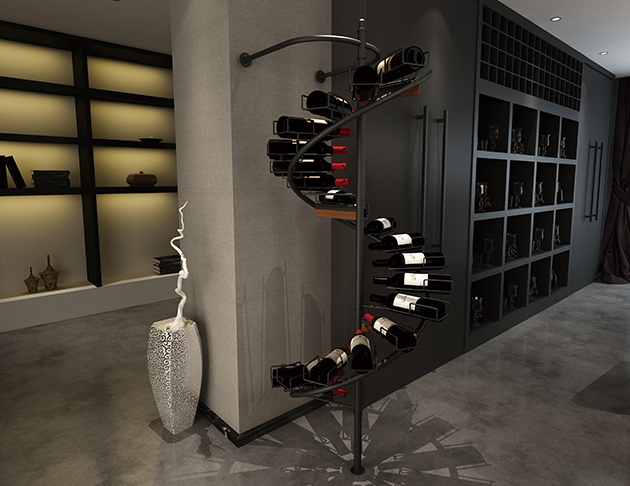 Spiral Wine Rack