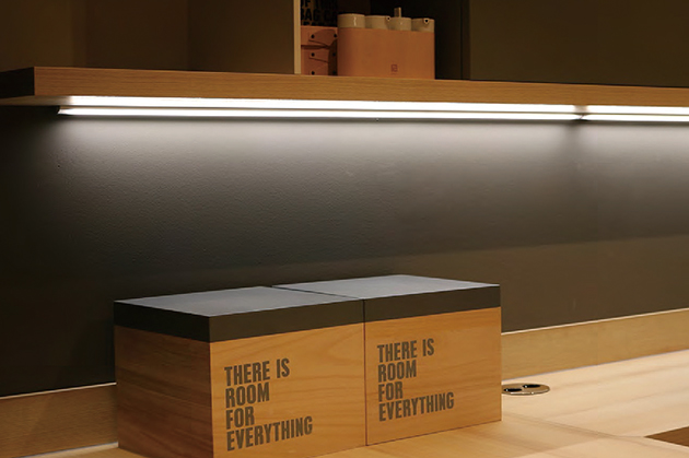 Angled Motion Sensor Under Cabinet LED